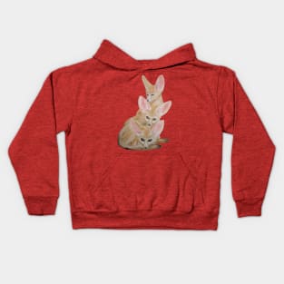 fennec fox Kids Hoodie